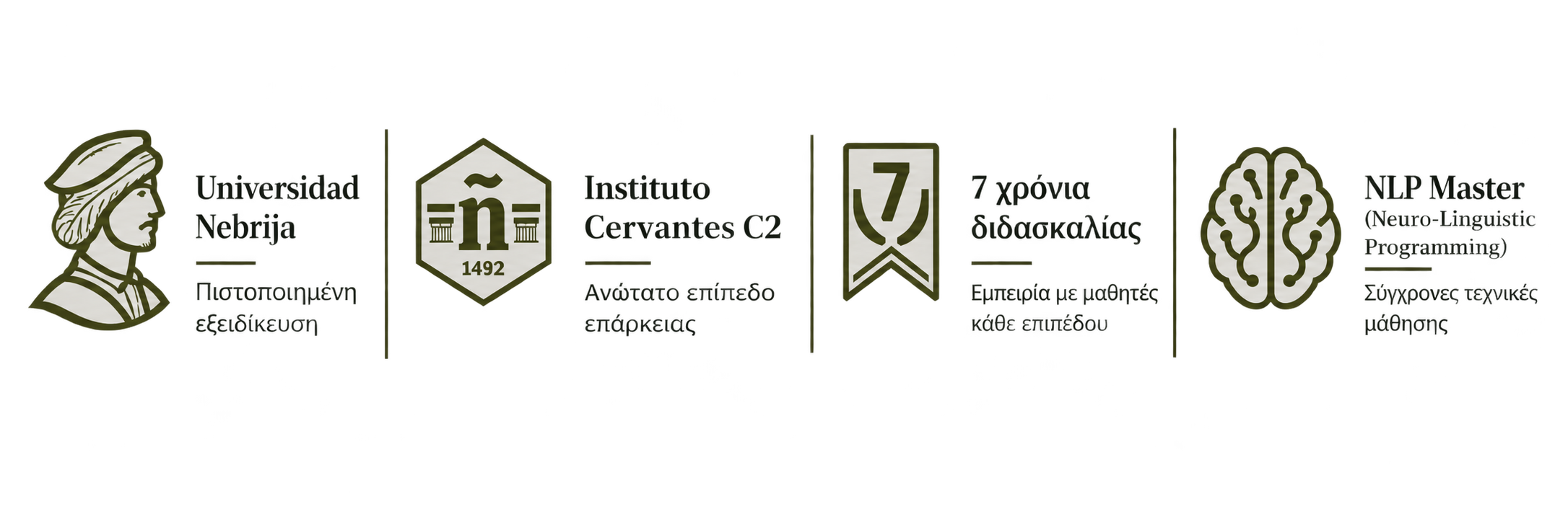 Universidad Nebrija, Instituto Cervantes C2, 7 χρόνια διδασκαλίας, NLP Master
